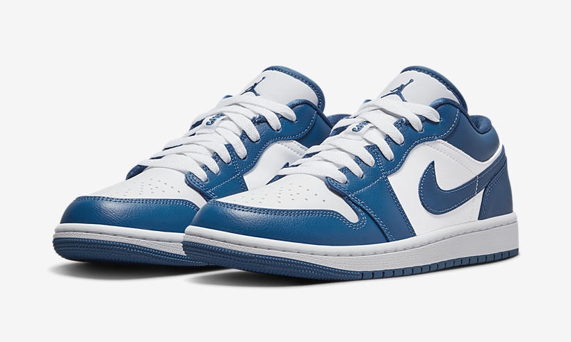 【国内 3/29 発売】ナイキ ウィメンズ エア ジョーダン 1 ロー “ホワイト/ダークマリンブルー” (NIKE WMNS AIR JORDAN 1 LOW “White/Dark Marina Blue”) [DC0774-114]