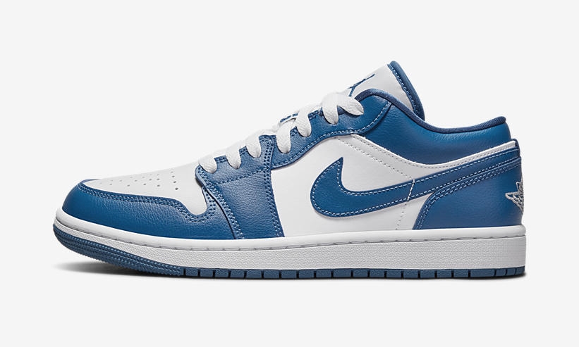 【国内 3/29 発売】ナイキ ウィメンズ エア ジョーダン 1 ロー “ホワイト/ダークマリンブルー” (NIKE WMNS AIR JORDAN 1 LOW “White/Dark Marina Blue”) [DC0774-114]