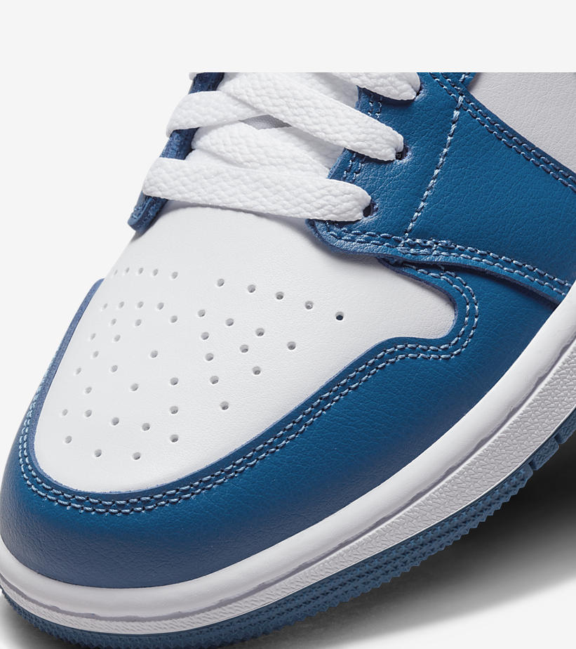 【国内 3/29 発売】ナイキ ウィメンズ エア ジョーダン 1 ロー “ホワイト/ダークマリンブルー” (NIKE WMNS AIR JORDAN 1 LOW “White/Dark Marina Blue”) [DC0774-114]