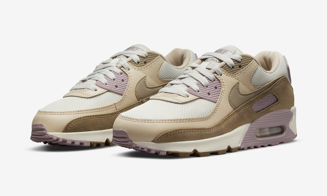 2022年 発売予定！ナイキ エア マックス 90 “ベージュ/ホワイト/パープル” (NIKE AIR MAX 90 “Beige/White/purple”) [DQ0885-300]