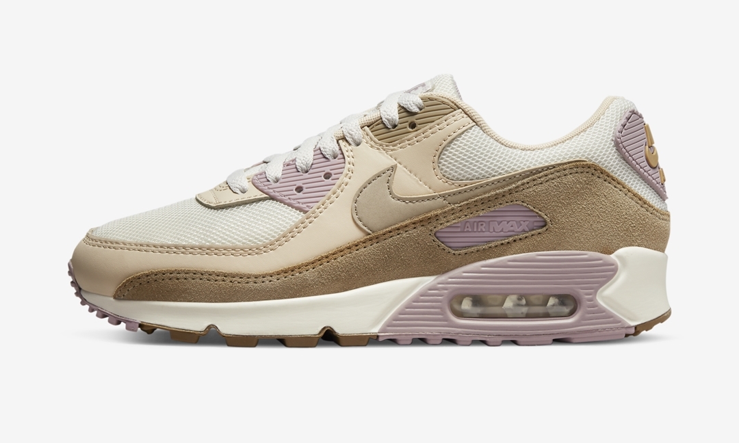 2022年 発売予定！ナイキ エア マックス 90 “ベージュ/ホワイト/パープル” (NIKE AIR MAX 90 “Beige/White/purple”) [DQ0885-300]