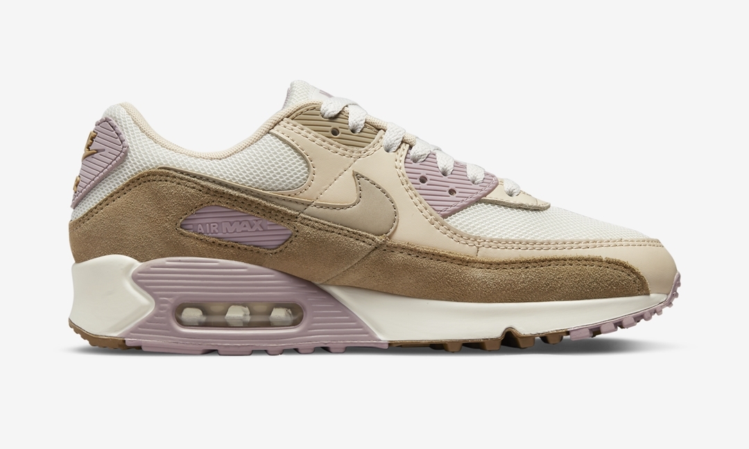 2022年 発売予定！ナイキ エア マックス 90 “ベージュ/ホワイト/パープル” (NIKE AIR MAX 90 “Beige/White/purple”) [DQ0885-300]