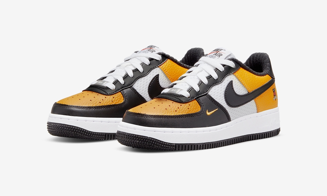 2022年 発売予定！ナイキ GS エア フォース 1 ロー "バスケットボール/イエロー/ブラック" (NIKE GS AIR FORCE 1 LOW "Basket Ball/Yellow/Black") [DQ7779-700]