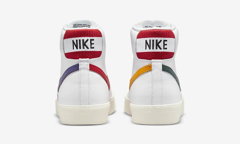 2022年 発売予定！ナイキ ブレーザー ミッド “バスケットボール/ホワイト/マルチ” (NIKE BLAZER MID “Basket Ball/White/Multi”) [DQ7777-100]