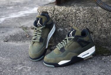 海外 12/2 発売予定！ナイキ エア ジョーダン 4 レトロ SE クラフト "オリーブキャンバス" (NIKE AIR JORDAN 4 RETRO SE CRAFT "Olive Canvas") [FB9927-200]