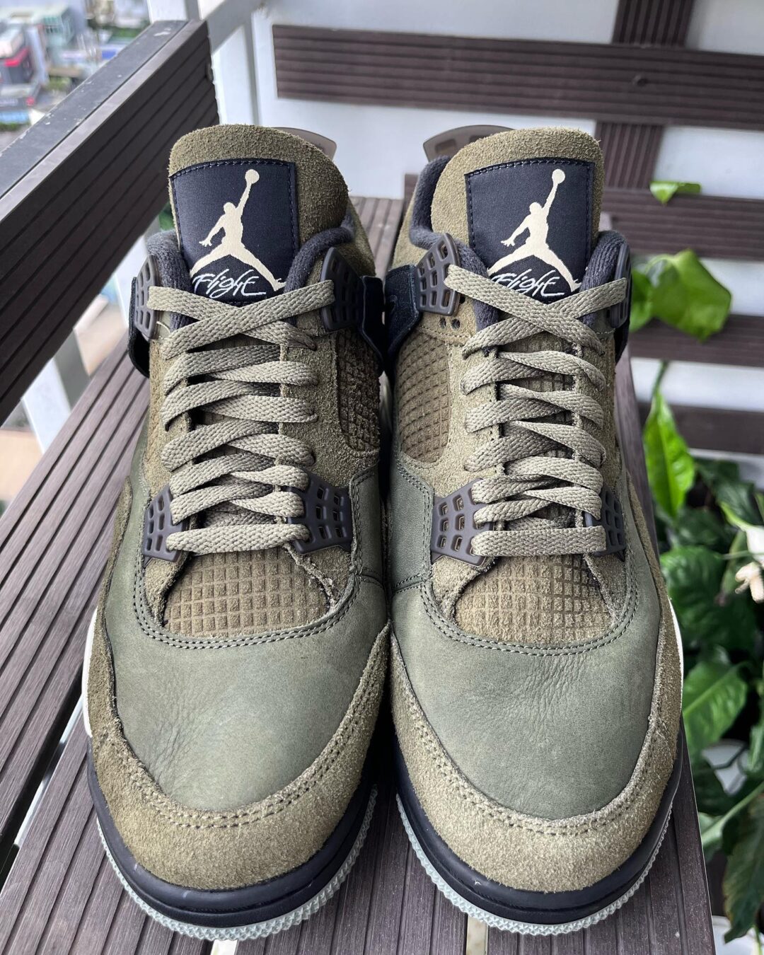 【国内 11/22、12/2 発売】ナイキ エア ジョーダン 4 レトロ SE クラフト “オリーブキャンバス” (NIKE AIR JORDAN 4 RETRO SE CRAFT “Olive Canvas”) [FB9927-200]