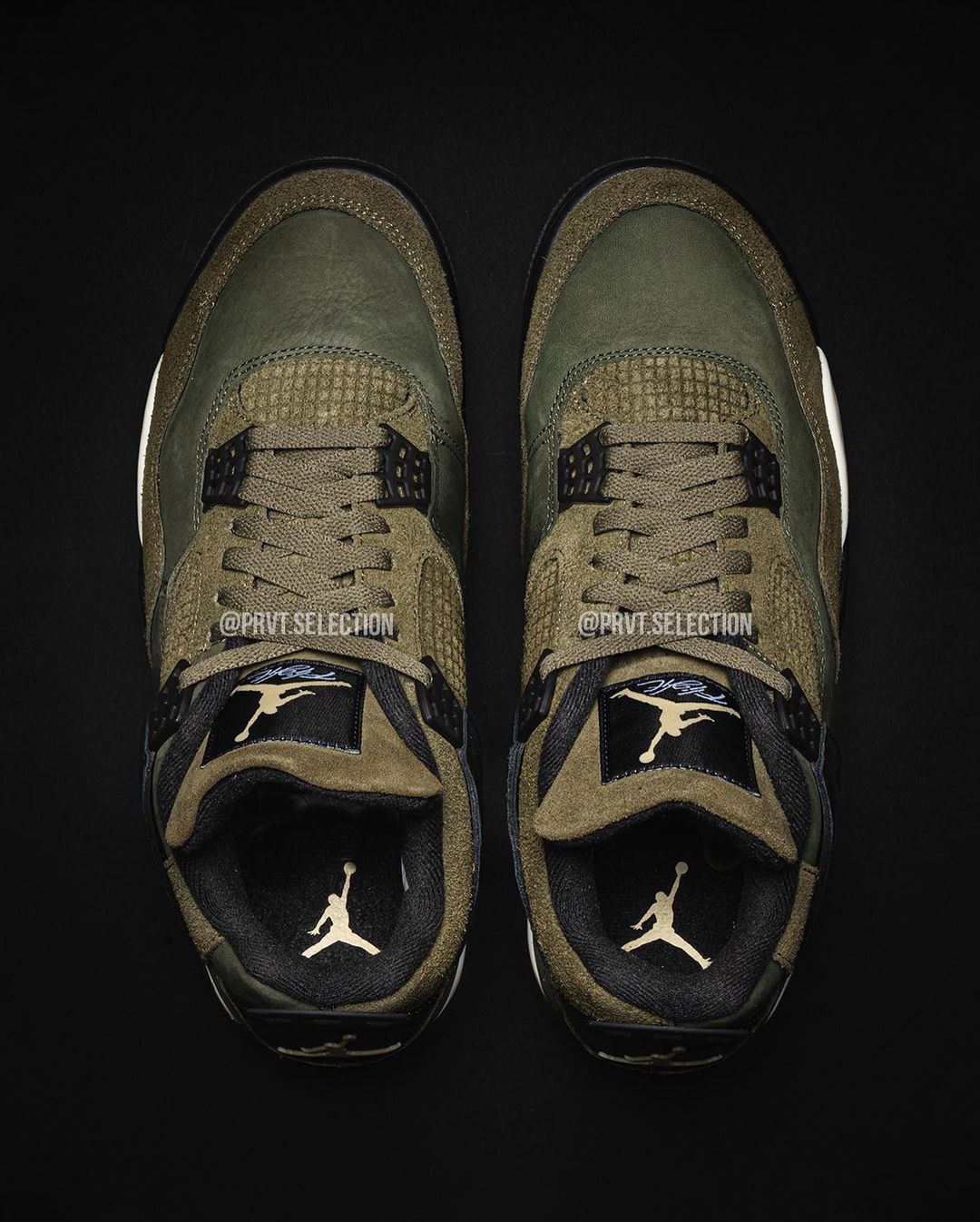 【国内 11/22、12/2 発売】ナイキ エア ジョーダン 4 レトロ SE クラフト “オリーブキャンバス” (NIKE AIR JORDAN 4 RETRO SE CRAFT “Olive Canvas”) [FB9927-200]