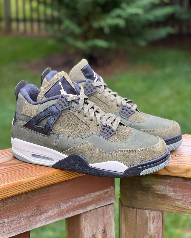 【国内 11/22、12/2 発売】ナイキ エア ジョーダン 4 レトロ SE クラフト “オリーブキャンバス” (NIKE AIR JORDAN 4 RETRO SE CRAFT “Olive Canvas”) [FB9927-200]