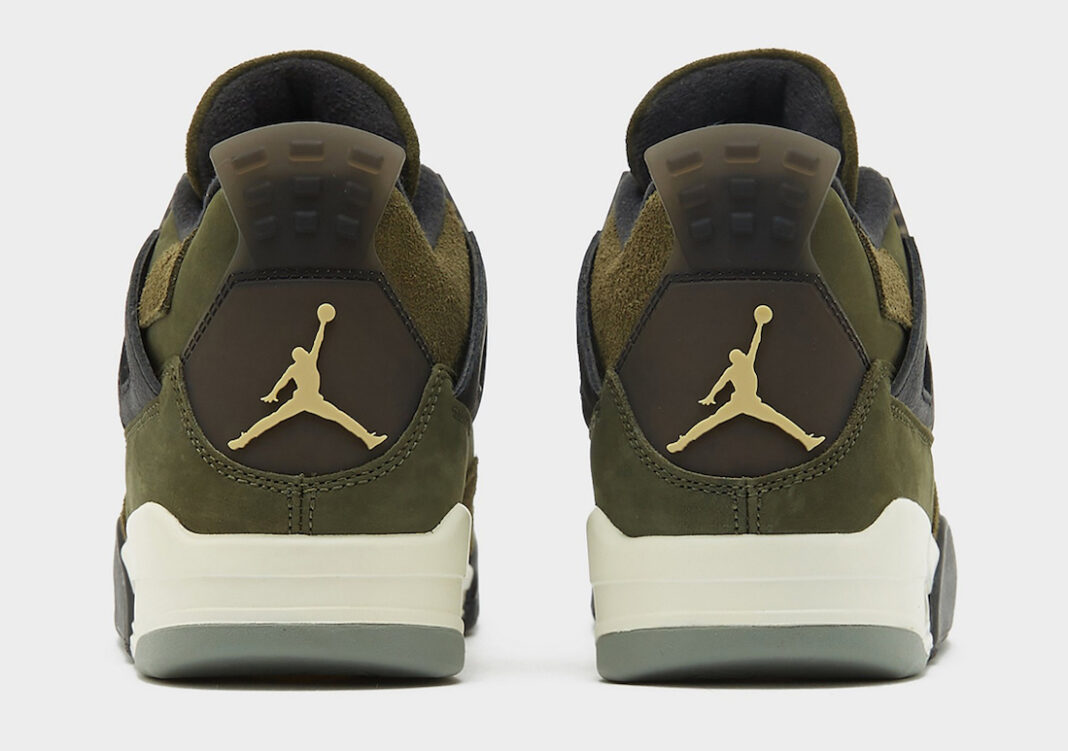 【国内 11/22、12/2 発売】ナイキ エア ジョーダン 4 レトロ SE クラフト “オリーブキャンバス” (NIKE AIR JORDAN 4 RETRO SE CRAFT “Olive Canvas”) [FB9927-200]