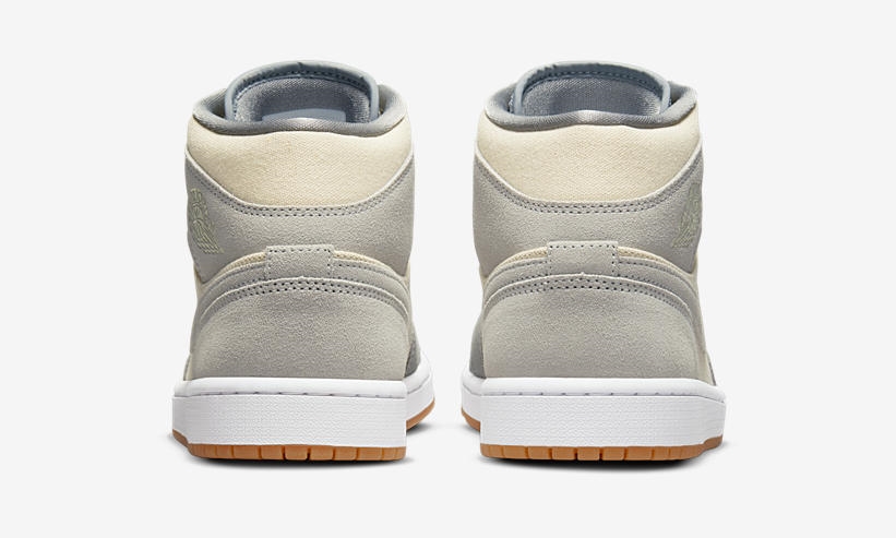 【国内 2/25 発売】ナイキ エア ジョーダン 1 ミッド “クリーム/グレー” (NIKE AIR JORDAN 1 MID “Cream/Grey”) [DN4281-100]