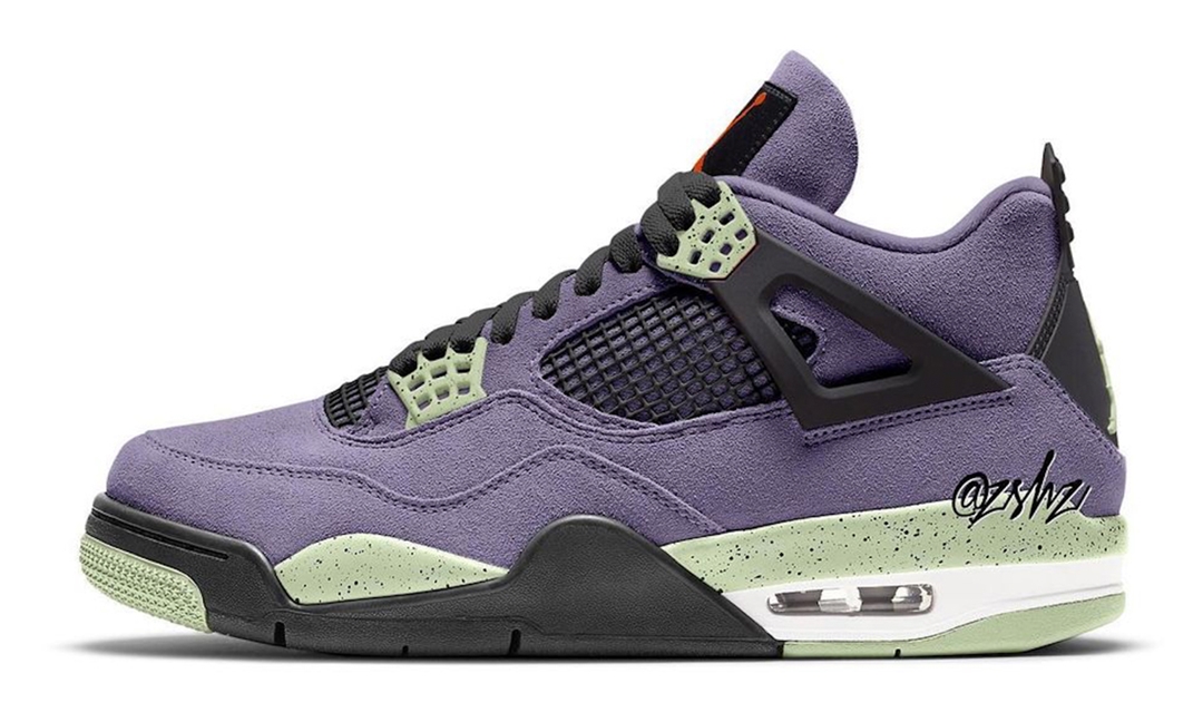 【国内 8/25 発売】ナイキ ウィメンズ エア ジョーダン 4 レトロ “キャニオンパープル” (NIKE WMNS AIR JORDAN 4 RETRO “Canyon Purple”) [AQ9129-500]