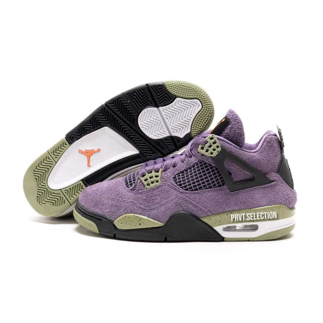 【国内 8/25 発売】ナイキ ウィメンズ エア ジョーダン 4 レトロ “キャニオンパープル” (NIKE WMNS AIR JORDAN 4 RETRO “Canyon Purple”) [AQ9129-500]