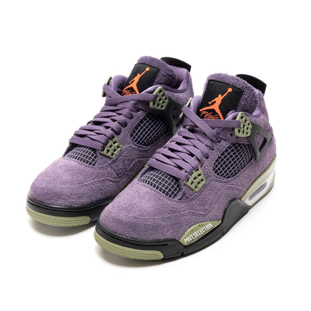 【国内 8/25 発売】ナイキ ウィメンズ エア ジョーダン 4 レトロ “キャニオンパープル” (NIKE WMNS AIR JORDAN 4 RETRO “Canyon Purple”) [AQ9129-500]