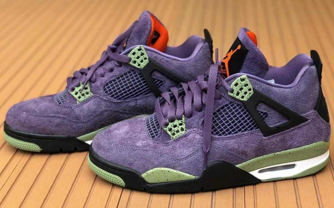 【国内 8/25 発売】ナイキ ウィメンズ エア ジョーダン 4 レトロ “キャニオンパープル” (NIKE WMNS AIR JORDAN 4 RETRO “Canyon Purple”) [AQ9129-500]