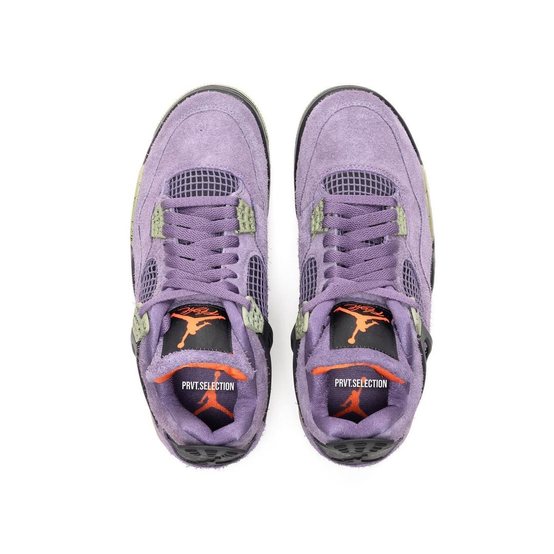 【国内 8/25 発売】ナイキ ウィメンズ エア ジョーダン 4 レトロ “キャニオンパープル” (NIKE WMNS AIR JORDAN 4 RETRO “Canyon Purple”) [AQ9129-500]