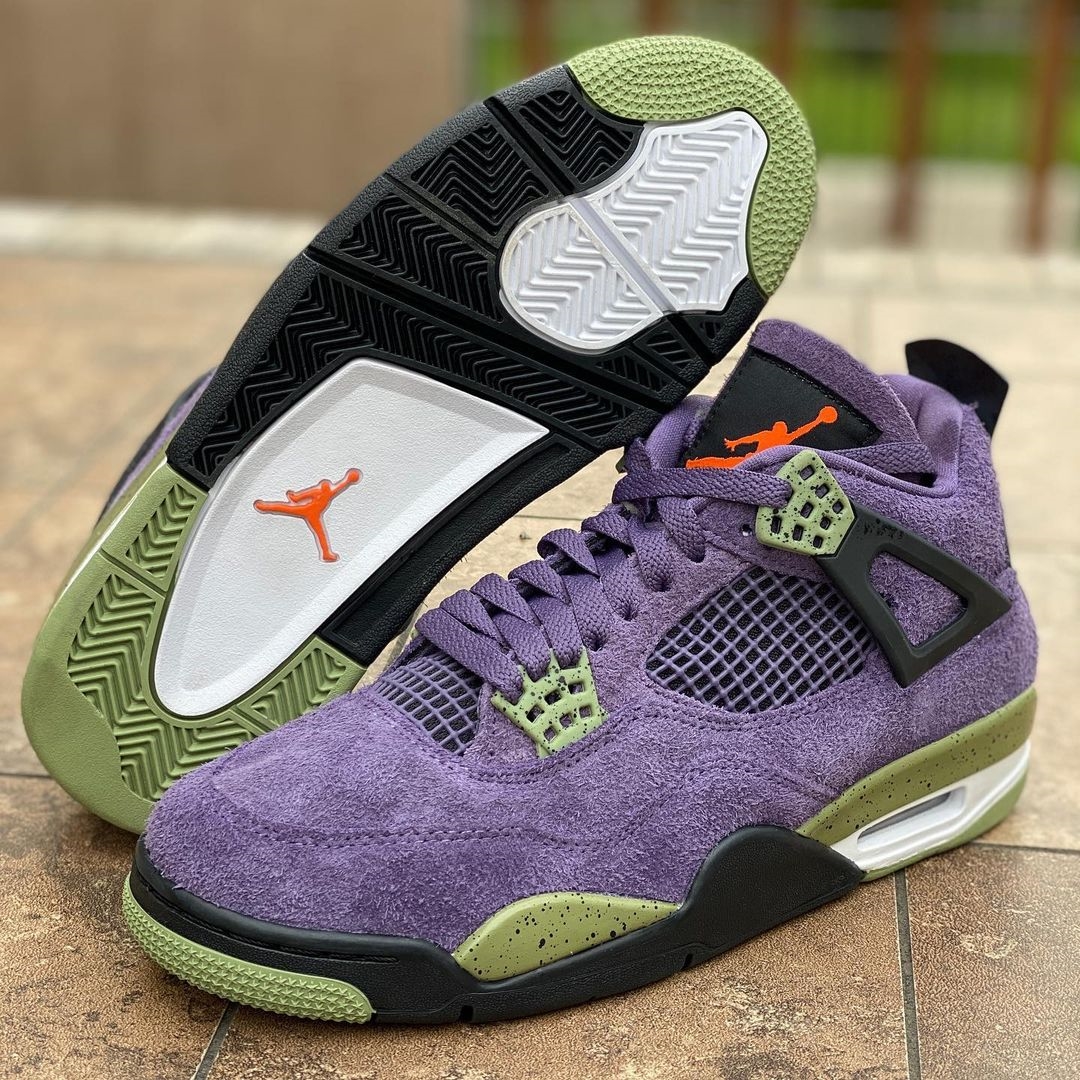 【国内 8/25 発売】ナイキ ウィメンズ エア ジョーダン 4 レトロ “キャニオンパープル” (NIKE WMNS AIR JORDAN 4 RETRO “Canyon Purple”) [AQ9129-500]