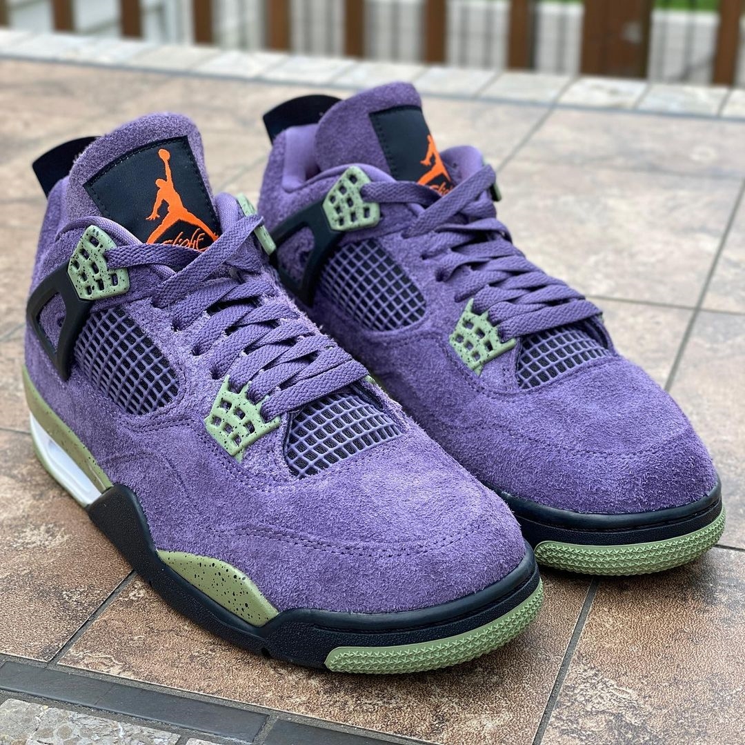 【国内 8/25 発売】ナイキ ウィメンズ エア ジョーダン 4 レトロ “キャニオンパープル” (NIKE WMNS AIR JORDAN 4 RETRO “Canyon Purple”) [AQ9129-500]