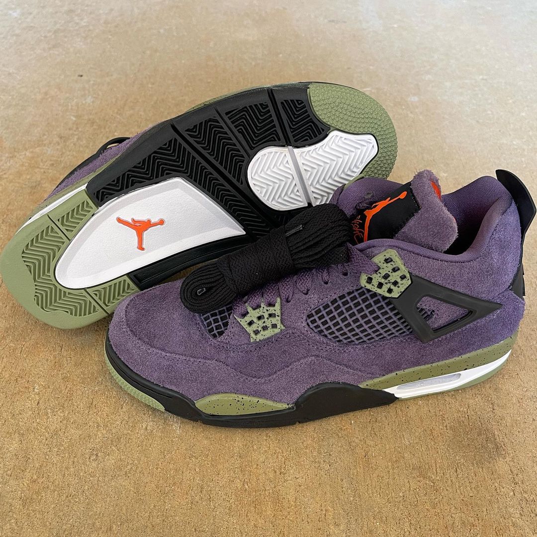 【国内 8/25 発売】ナイキ ウィメンズ エア ジョーダン 4 レトロ “キャニオンパープル” (NIKE WMNS AIR JORDAN 4 RETRO “Canyon Purple”) [AQ9129-500]