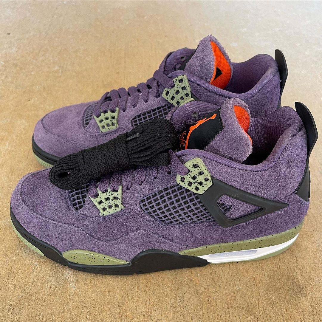 【国内 8/25 発売】ナイキ ウィメンズ エア ジョーダン 4 レトロ “キャニオンパープル” (NIKE WMNS AIR JORDAN 4 RETRO “Canyon Purple”) [AQ9129-500]