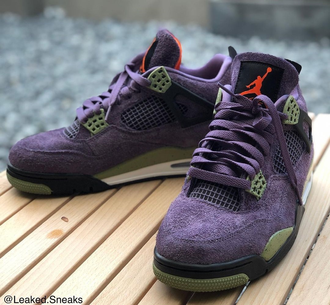 NIKE ナイキ WMNS AIR JORDAN 4 RETRO CANYON PURPLE ウィメンズ エア ジョーダン 4 レトロ スニーカー AQ9129-500 クレヨンパープル