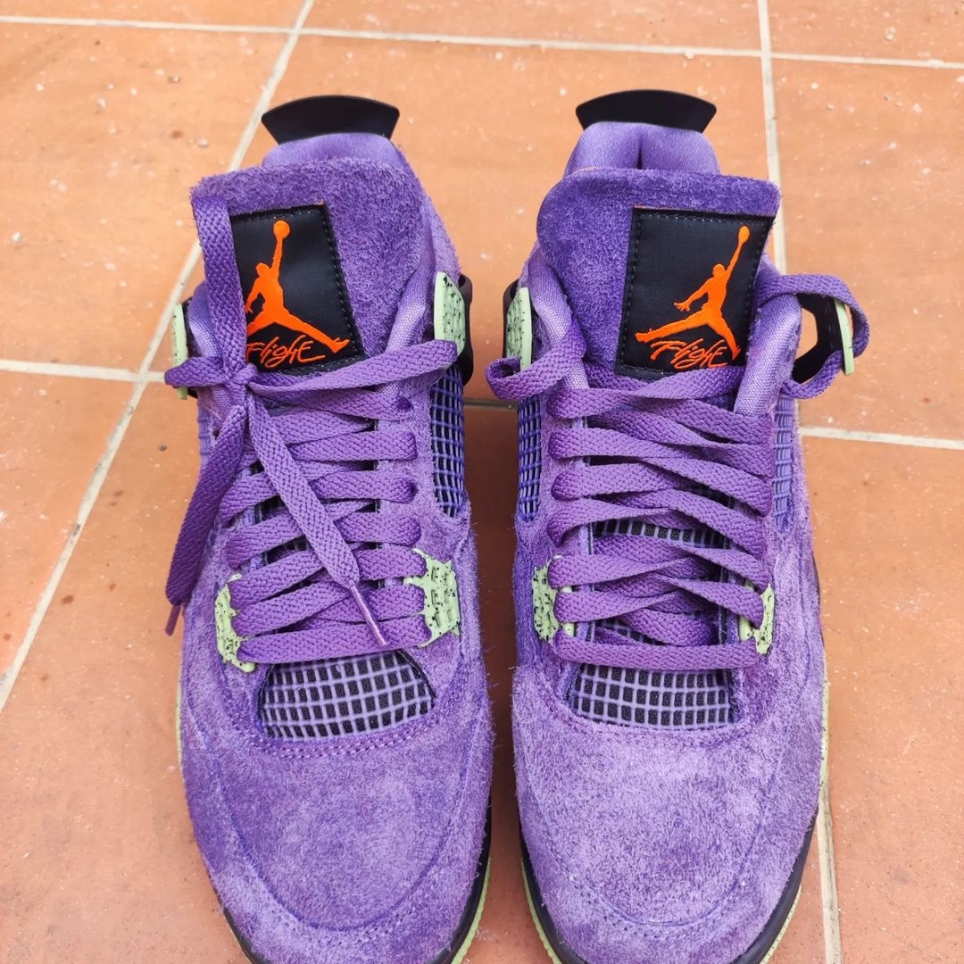 【国内 8/25 発売】ナイキ ウィメンズ エア ジョーダン 4 レトロ “キャニオンパープル” (NIKE WMNS AIR JORDAN 4 RETRO “Canyon Purple”) [AQ9129-500]