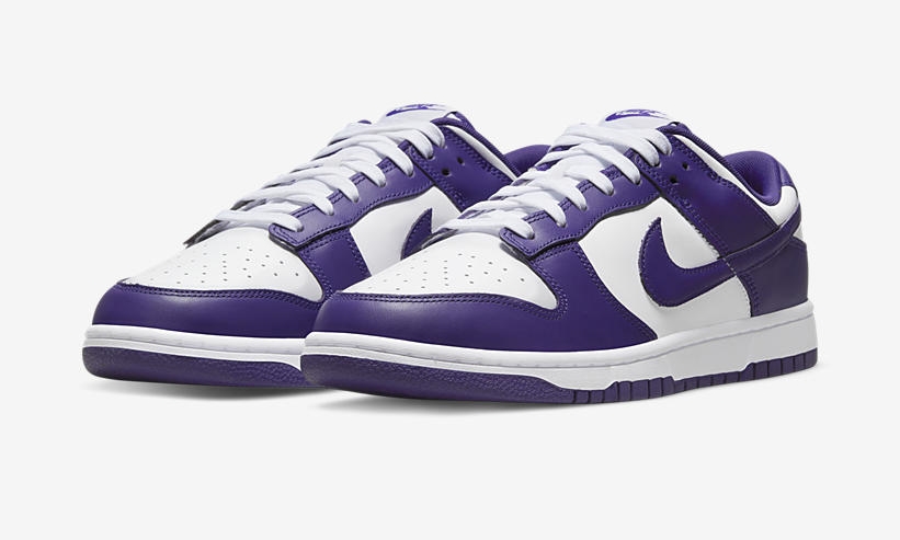 【2023/8/1 リストック】ナイキ ダンク ロー レトロ “ホワイト/コートパープル/トータルオレンジ” (NIKE DUNK LOW RETRO “White/Court Purple/Total Orange”) [DD1391-104]