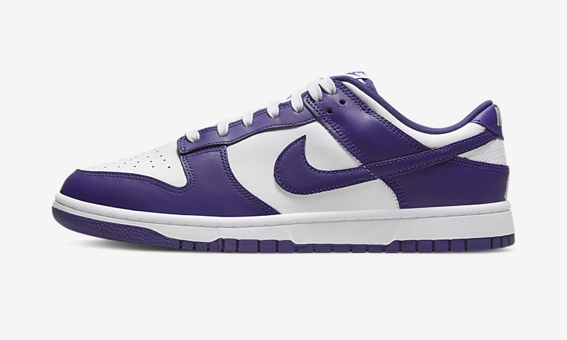 【2023/8/1 リストック】ナイキ ダンク ロー レトロ “ホワイト/コートパープル/トータルオレンジ” (NIKE DUNK LOW RETRO “White/Court Purple/Total Orange”) [DD1391-104]