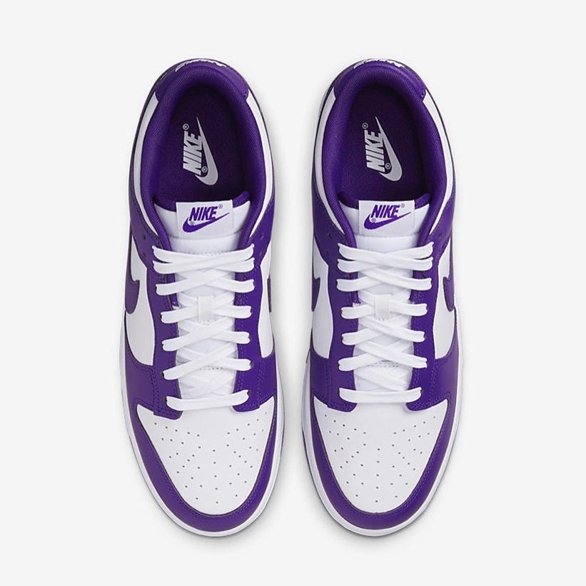 【2023/8/1 リストック】ナイキ ダンク ロー レトロ “ホワイト/コートパープル/トータルオレンジ” (NIKE DUNK LOW RETRO “White/Court Purple/Total Orange”) [DD1391-104]