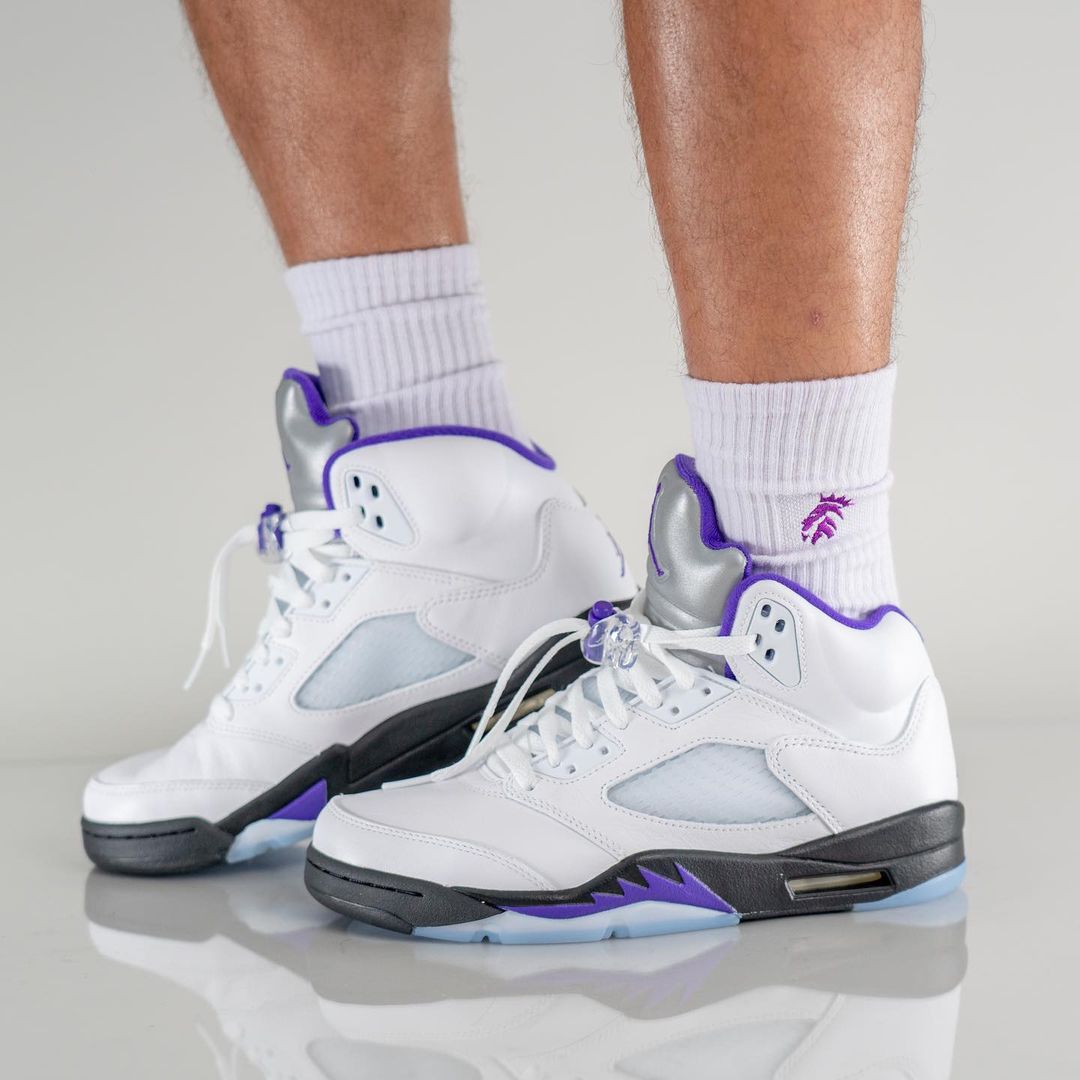 海外 8/13 発売予定！ナイキ エア ジョーダン 5 レトロ "コンコルド" (NIKE AIR JORDAN 5 RETRO "Concord") [DD0587-141]