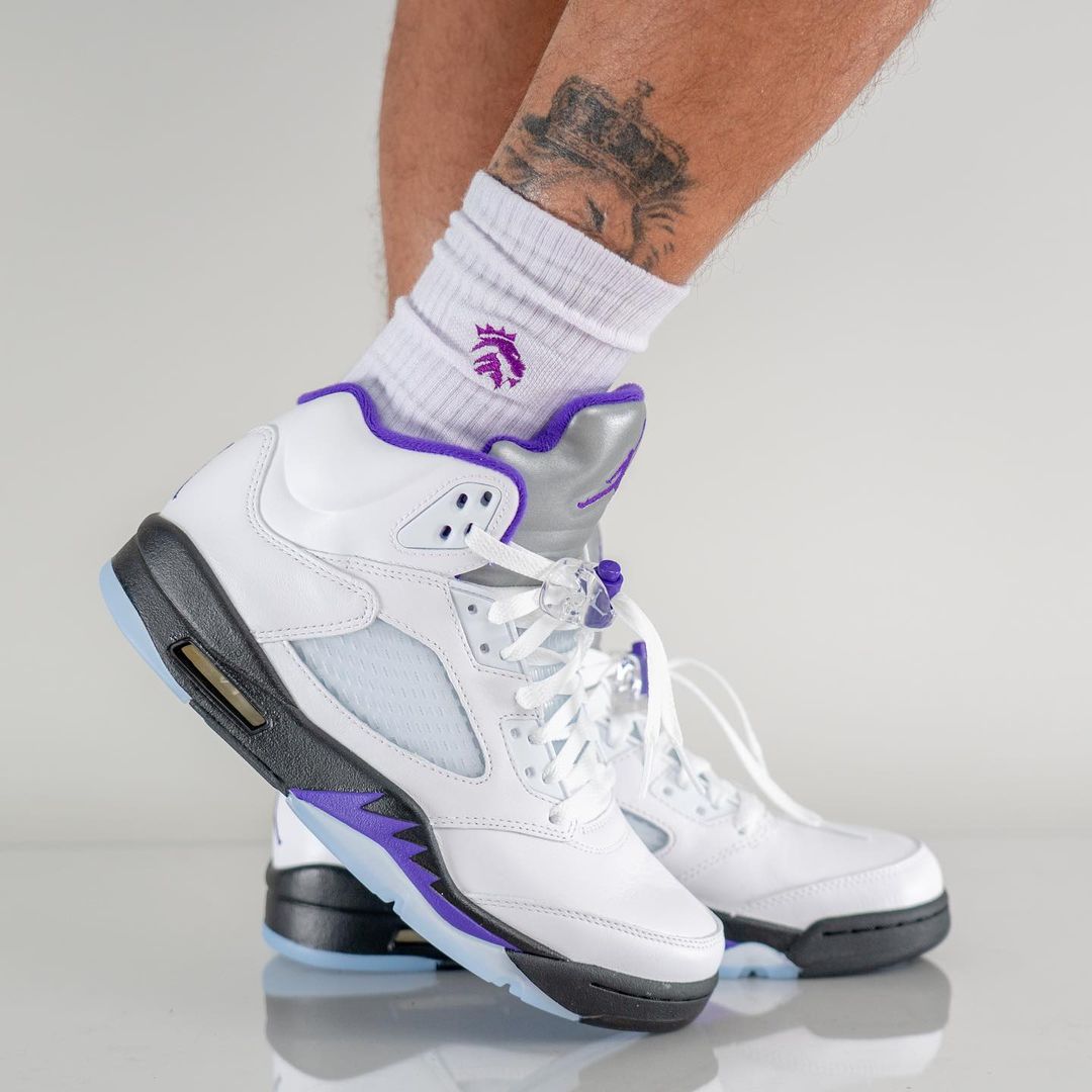 【国内 8/16 発売】ナイキ エア ジョーダン 5 レトロ “コンコルド” (NIKE AIR JORDAN 5 RETRO “Concord”) [DD0587-141]