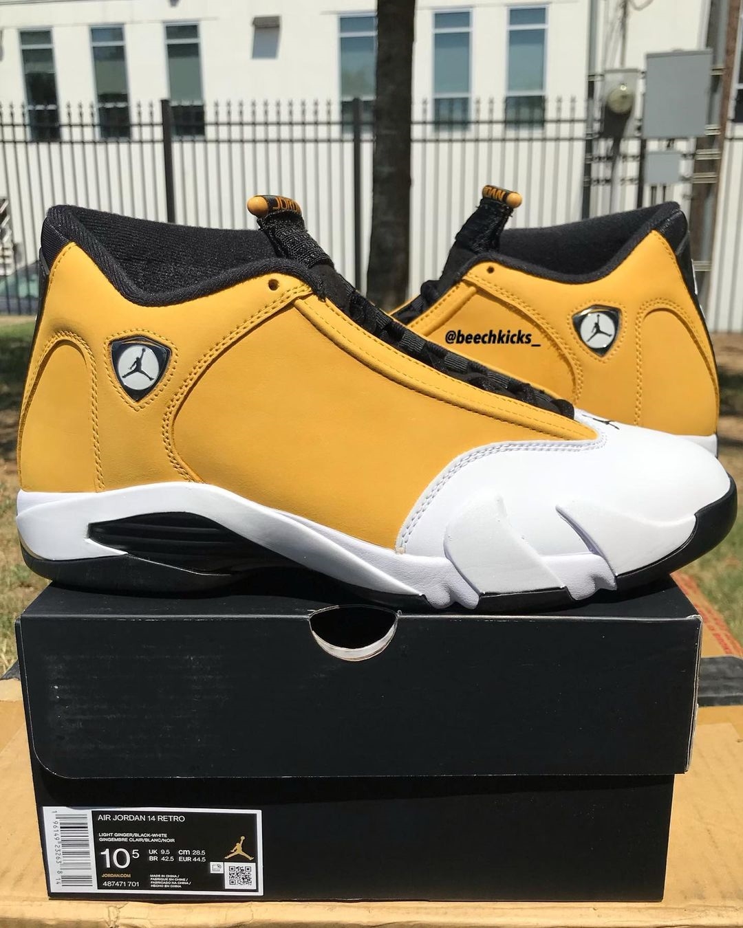 【国内 8/24 発売】ナイキ エア ジョーダン 14 “ジンジャー” (NIKE AIR JORDAN 14 “Ginger”) [487471-701]