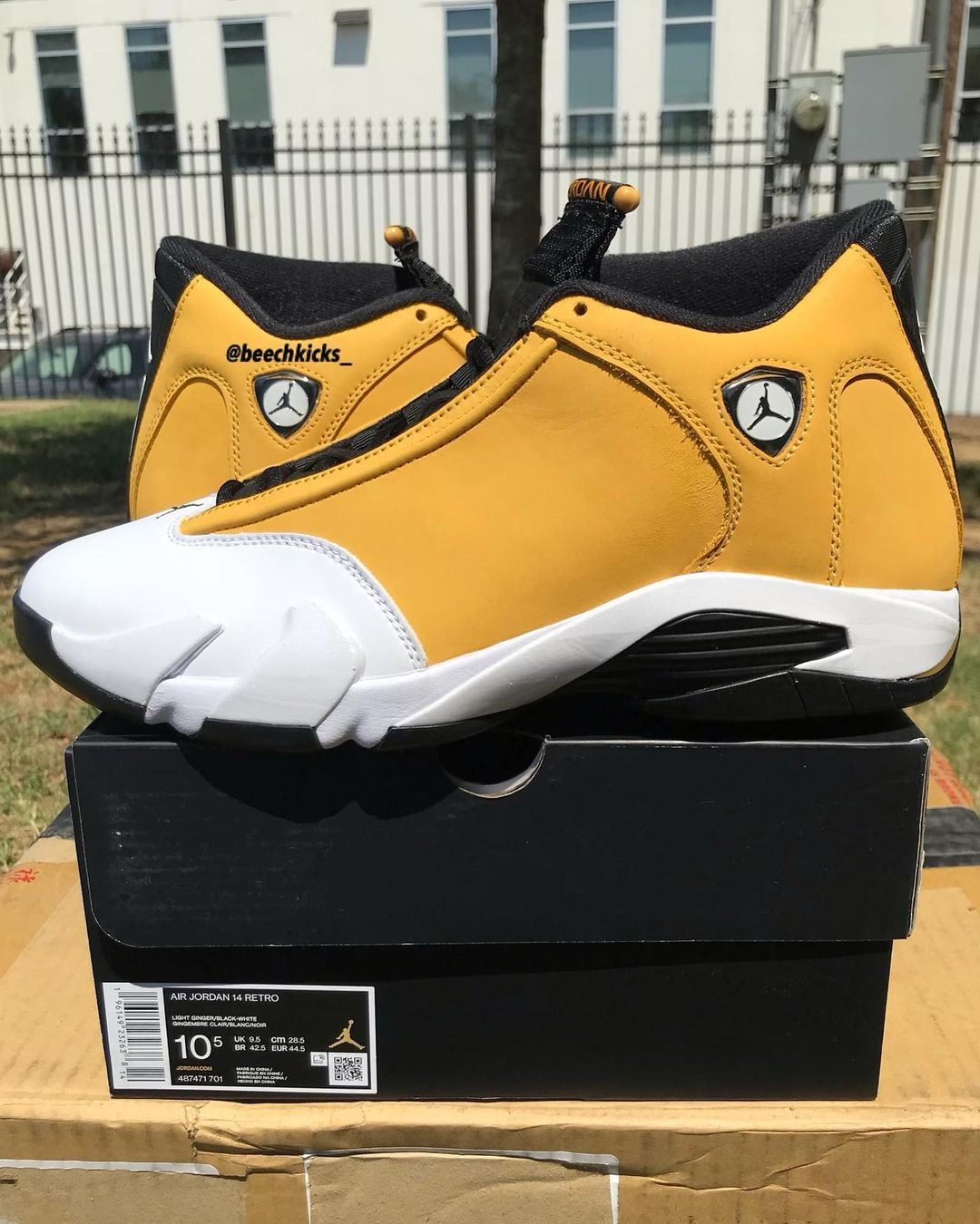 【国内 8/24 発売】ナイキ エア ジョーダン 14 “ジンジャー” (NIKE AIR JORDAN 14 “Ginger”) [487471-701]