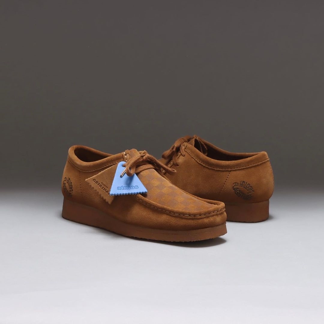 12/24 発売！CLARKS originals × atmos × F-LAGSTUF-F “Wallabee” (クラークス アトモス フラグスタフ)