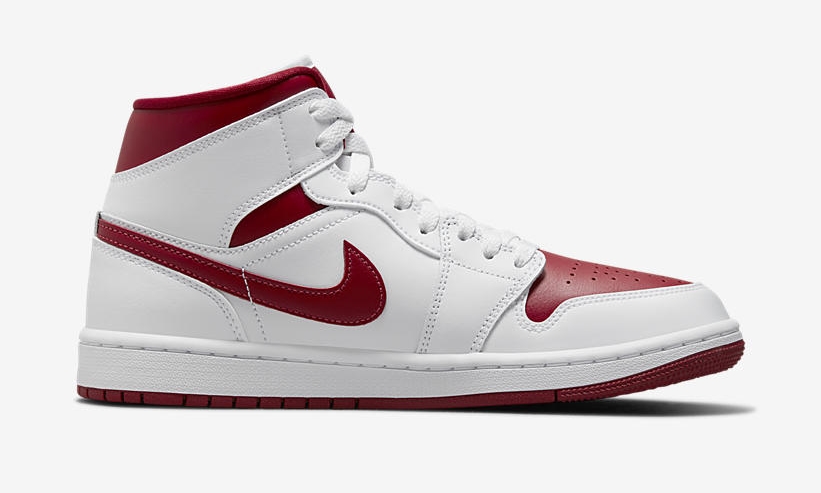 【国内 1/9 発売】ナイキ ウィメンズ エア ジョーダン 1 ミッド “リバースシカゴ” (NIKE WMNS AIR JORDAN 1 MID “Reverse Chicago”) [BQ6472-161]