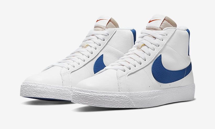 2022年 発売予定！ナイキ SB ズーム ブレーザー ミッド ISO “ホワイト/ブルー” (NIKE SB ZOOM BLAZER MID ISO “White/Blue") [DH6970-100]