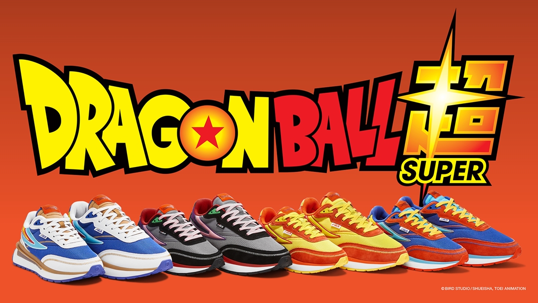 海外 12/21 発売！ドラゴンボール超 × フィラ コレクション (Dragon Ball Super FILA Collection)