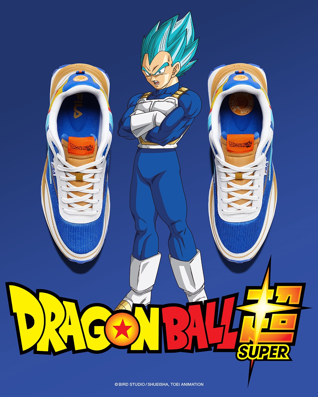 海外 12/21 発売！ドラゴンボール超 × フィラ コレクション (Dragon Ball Super FILA Collection)