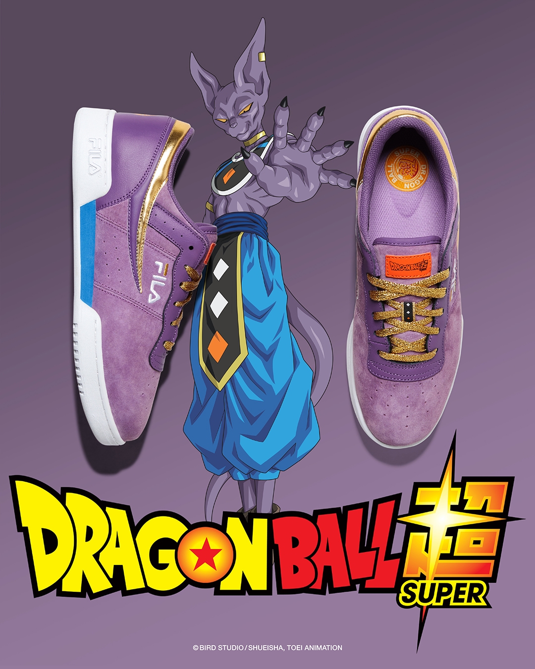 海外 12/21 発売！ドラゴンボール超 × フィラ コレクション (Dragon Ball Super FILA Collection)