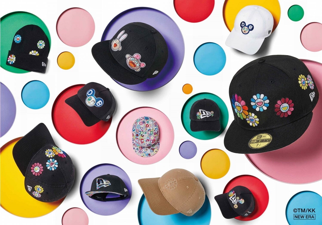 New Era × 村上隆 コラボキャップが新年 1/1 発売 (ニューエラ Takashi Murakami)