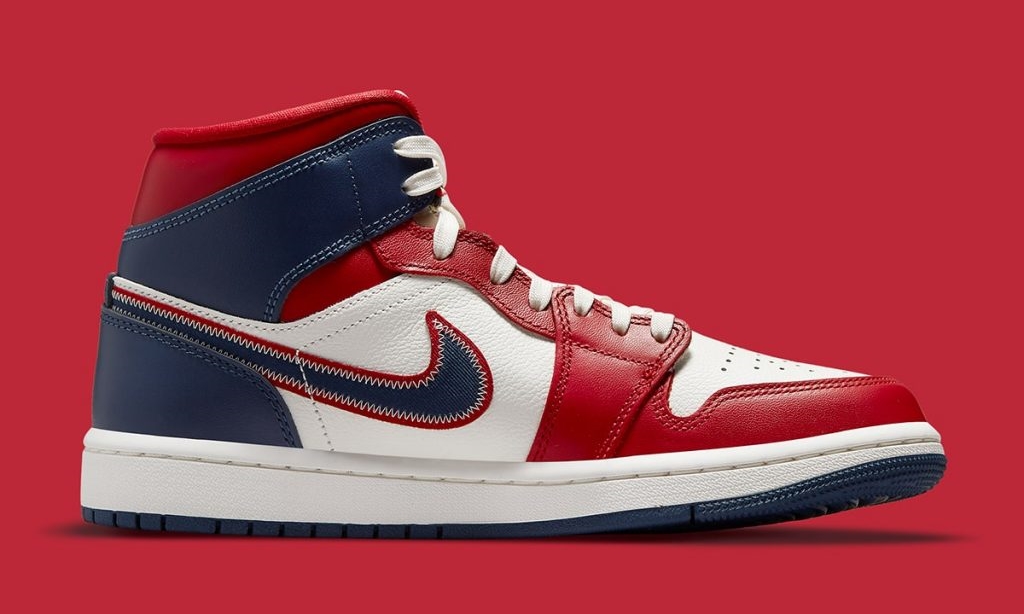 海外 3/22 発売予定！ナイキ エア ジョーダン 1 ミッド “USA 2.0” (NIKE AIR JORDAN 1 MID “USA 2.0”) [DQ7648-600]