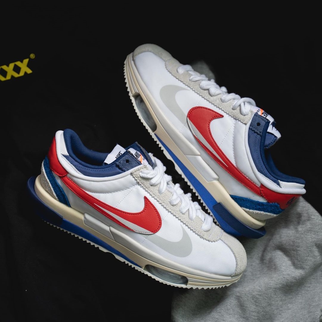 【国内 8/30、8/31、12/8、12/13 発売】sacai x NIKE CORTEZ (サカイ ナイキ コルテッツ) [DQ0581-001/DQ0581-100]