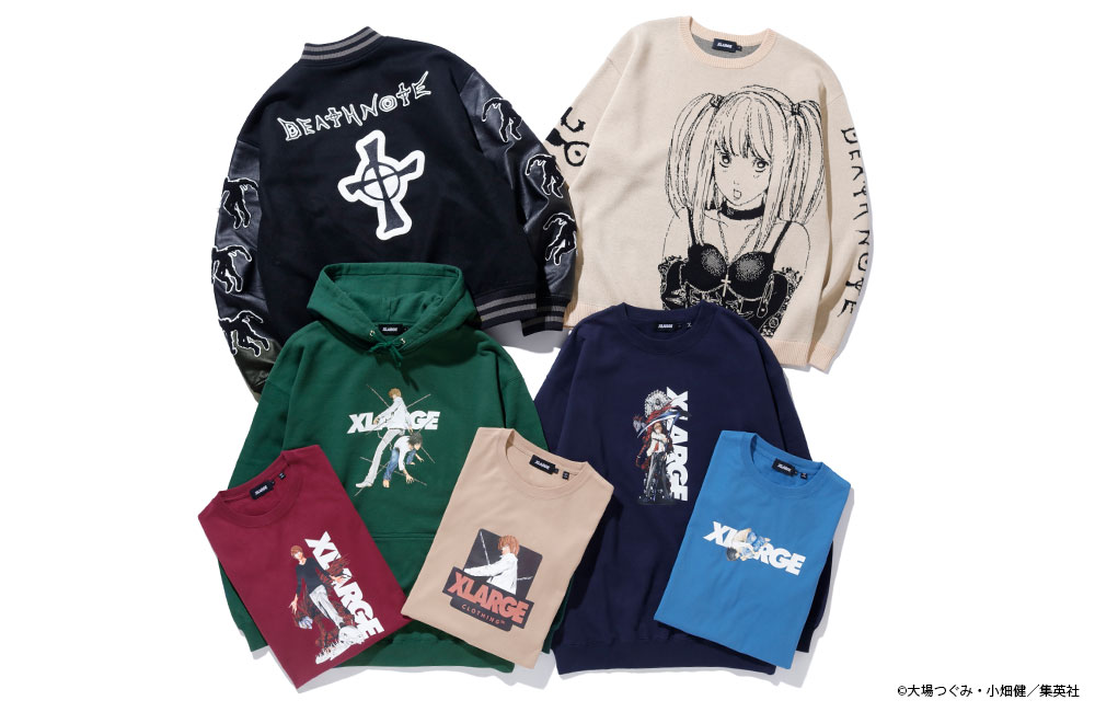 【初売り】1/1 発売！XLARGE x DEATH NOTE コラボ (エクストララージ デスノート)