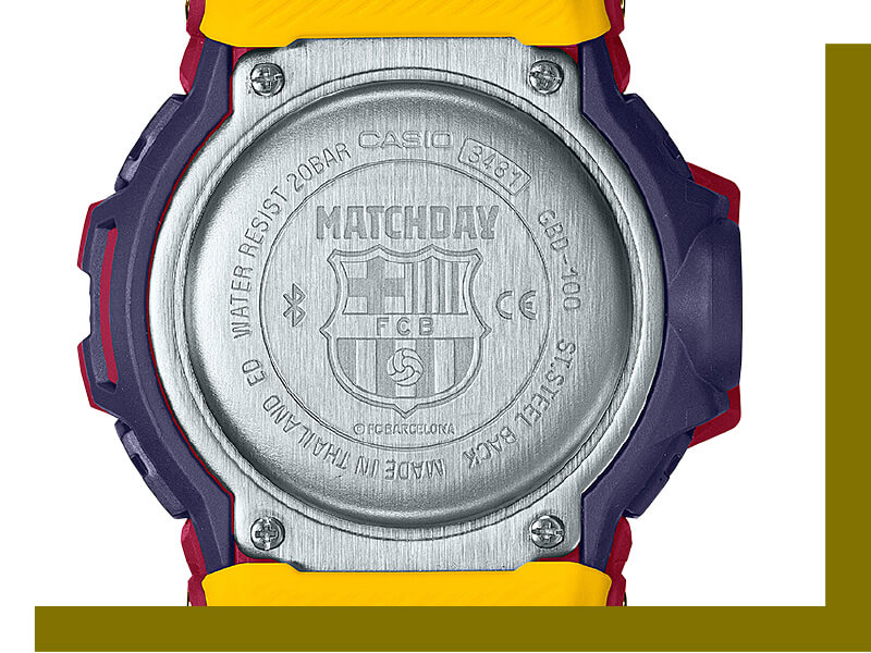 12/27 00:00~ 発売！G-SHOCK × FCバルセロナに密着したドキュメンタリーシリーズ「MATCHDAY」とコラボレート「GBD-H1000BAR-4JR/GBD-100BAR-4JR」 (Gショック ジーショック)