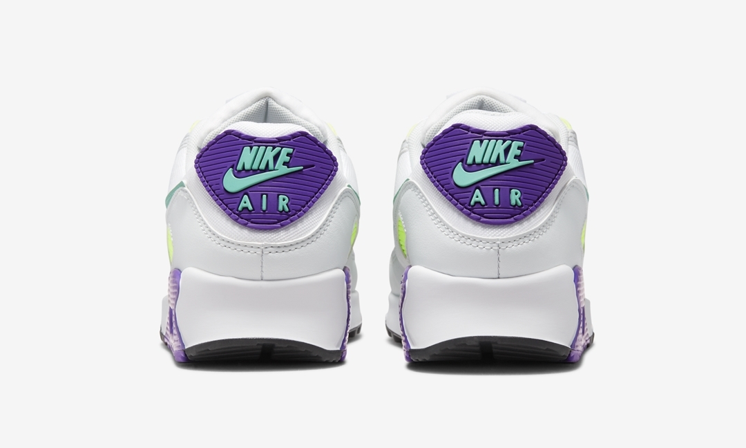 2022年 発売予定！ナイキ エア マックス 90 “ホワイト/パープル/ネオンティール” (NIKE AIR MAX 90 “White/Purple/Neon Teal”) [DH5072-100]