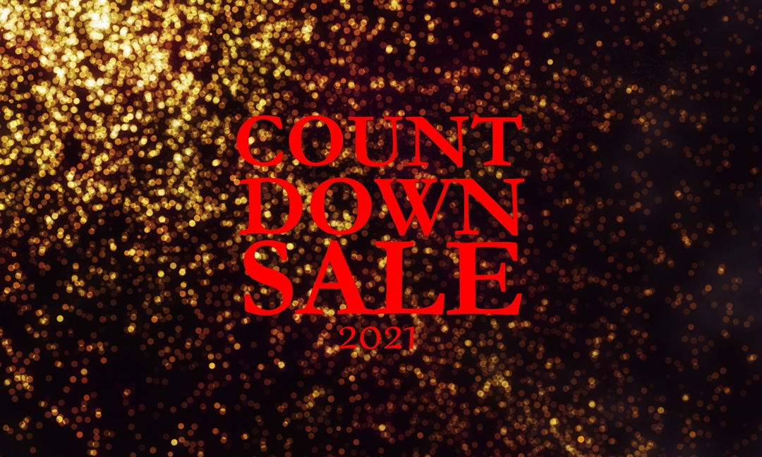 BILLY’S ENTにて「COUNTDOWN SALE」が12/31まで開催 (ビリーズ カウントダウン セール)