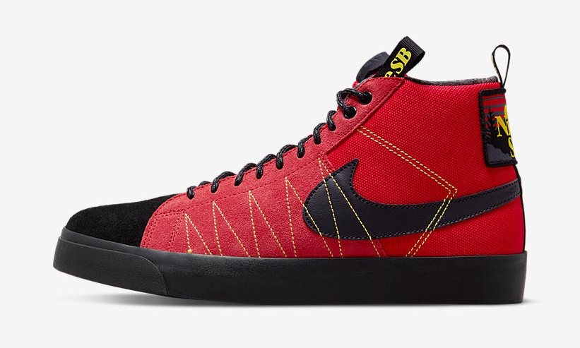 2022年 発売予定！ナイキ SB ズーム ブレーザー ミッド プレミアム “レッド/ブラック” (NIKE SB ZOOM BLAZER MID PREMIUM “Acclimate Pack/Red/Black”) [DC8903-601]