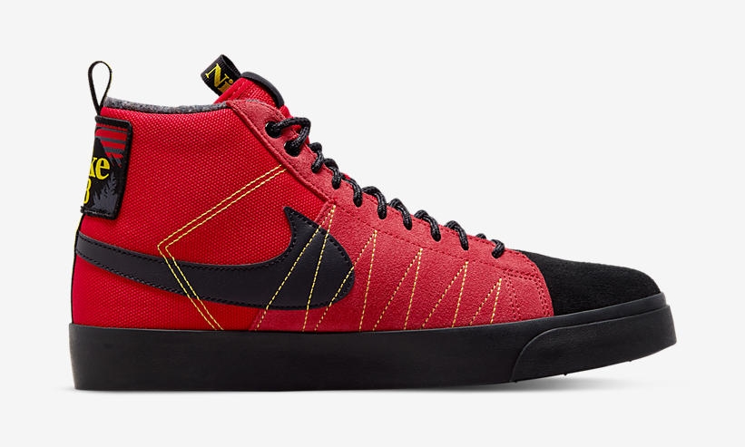 2022年 発売予定！ナイキ SB ズーム ブレーザー ミッド プレミアム “レッド/ブラック” (NIKE SB ZOOM BLAZER MID PREMIUM “Acclimate Pack/Red/Black”) [DC8903-601]