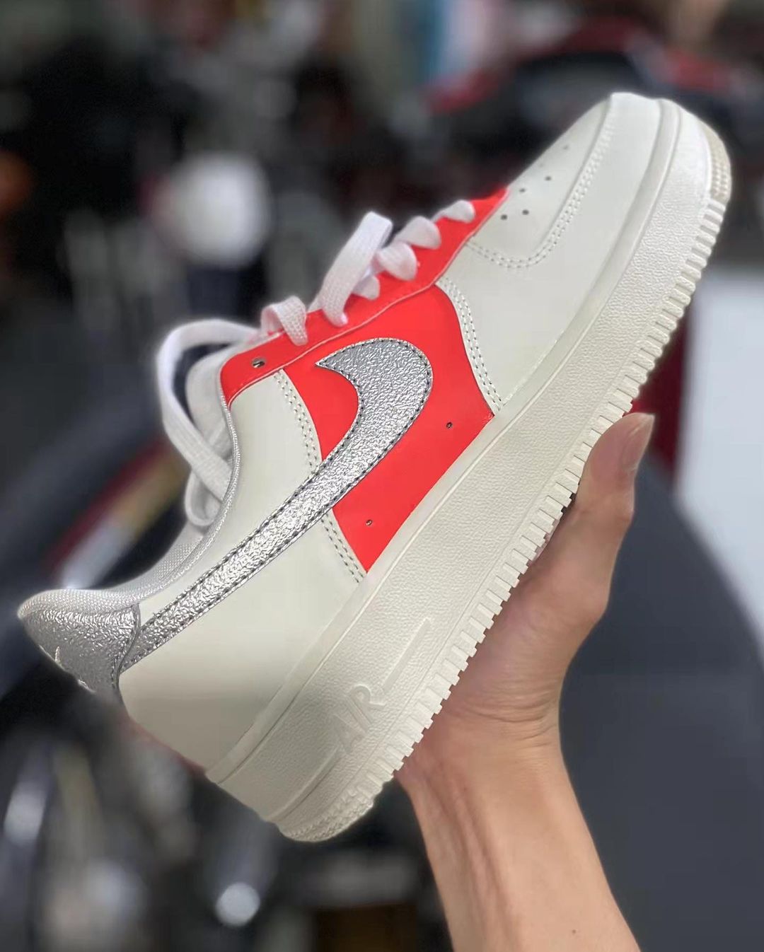 【サンプル】発売予定！？ナイキ エア フォース 1 ロー (NIKE AIR FORCE 1 LOW SAMPLE “White/Black/Red”)