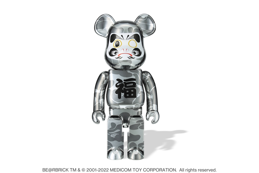 【初売り】1/1 発売！BE@RBRICK × A BATHING APE 「招き猫 & 達磨」 (ベアブリック ア ベイシング エイプ)