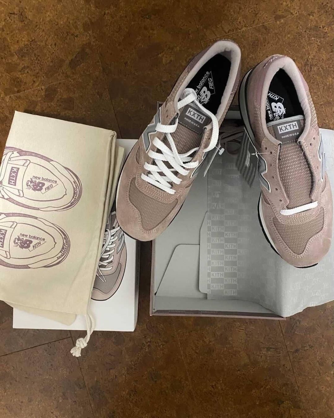 6/18 発売予定！KITH × New Balance M990V1 KT1 “Dusty Rose” (キス ニューバランス “ダスティローズ”)